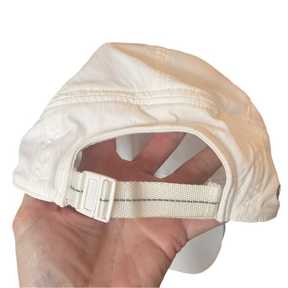 LULULEMON White Adjustable Running Hat Nylon One Size Fits All Athletic Gym Girl - Picture 6 of 8
